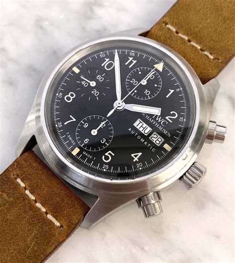 iwc der fliegerchronograph review|iwc flieger chronometer 3706.